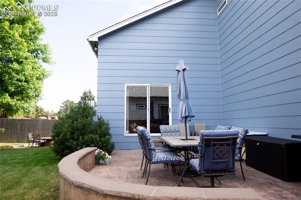 Image 20 of 48: View of patio