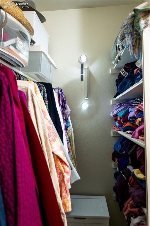 Image 29 of 48: View of walk in closet
