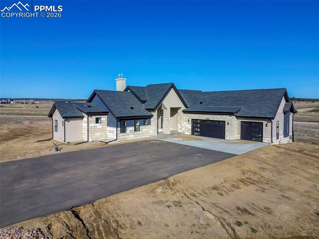 Caption: Front of Structure