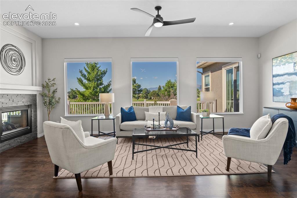 Image 12 of 44: Enjoy "not" looking into your neighbors windows - only open views here!