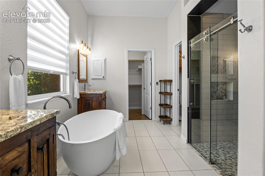 Image 16 of 50: Spa Bath with Smart Radiant Heat floors