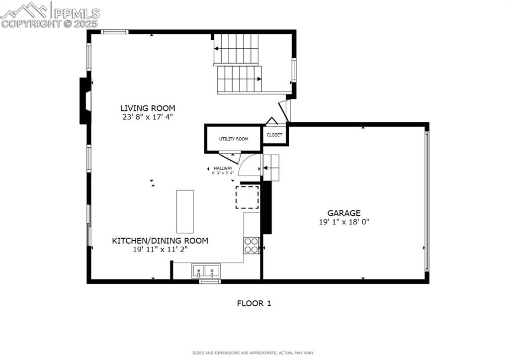Image 26 of 28: Floor plan - main level