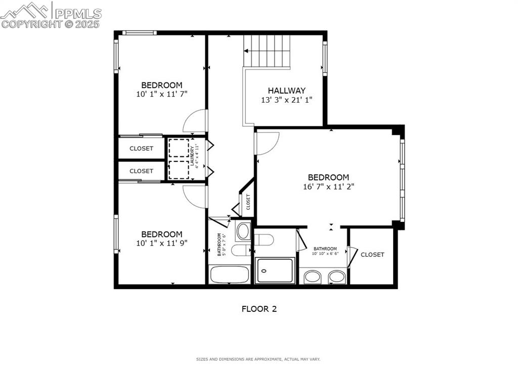 Image 27 of 28: Floor plan - upper level