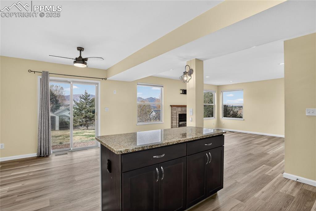Image 7 of 28: Granite counters & abundant natural light