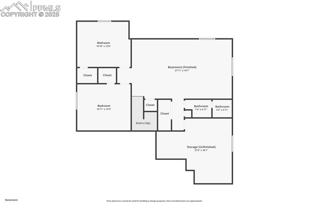 Image 46 of 47: View of floor plan / room layout