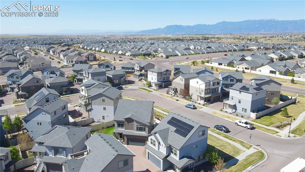 Image 29 of 30: Modern residential development featuring a collection of contemporary homes