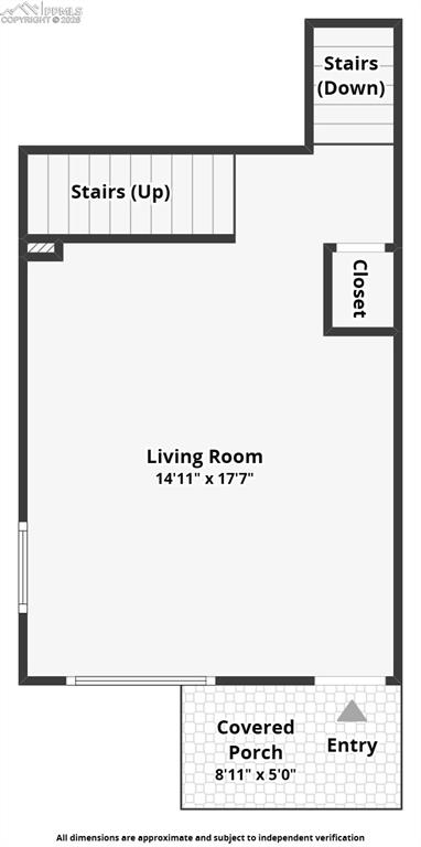 Image 42 of 44: Livingroom and dinning kitchen area.