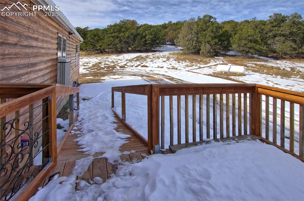 Image 43 of 50: Deck ramp has a heating element when turned on