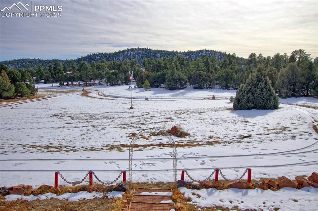 Image 47 of 50: View from front wood deck