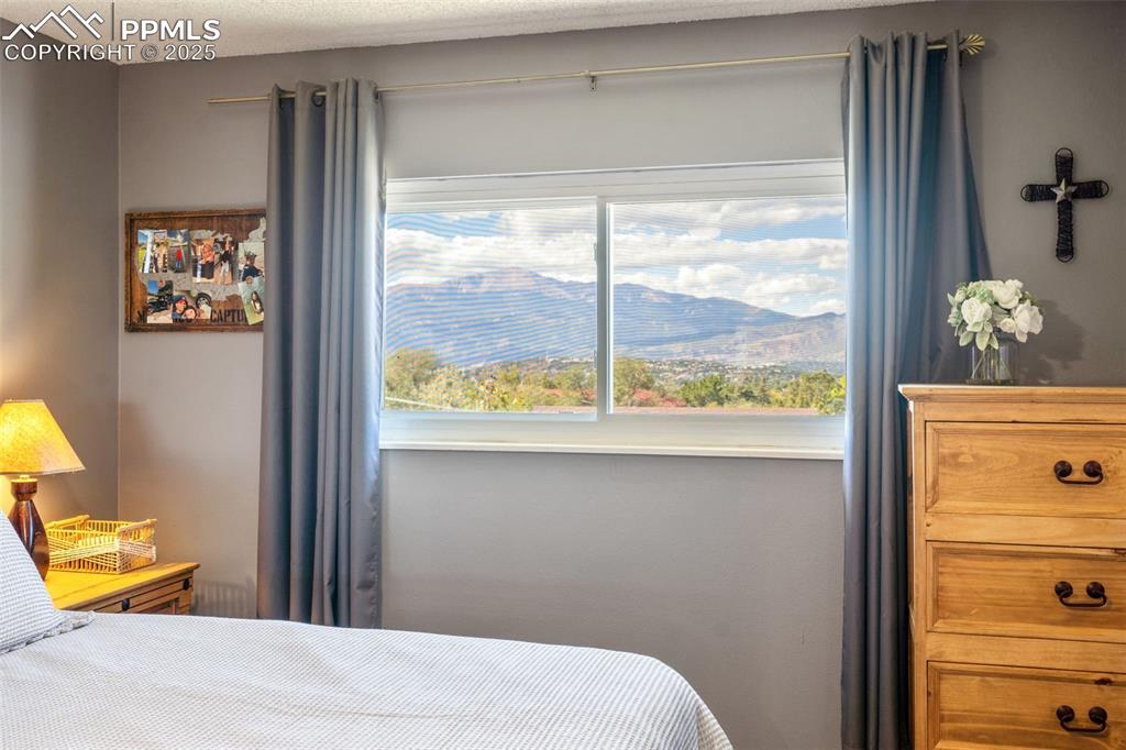 Image 22 of 49: Beautiful Pikes Peak and mountain views in this home!