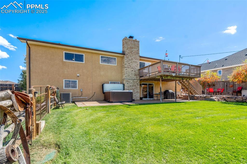 Image 41 of 49: Amazing backyard space - fully fenced yard providing lots of room for your 