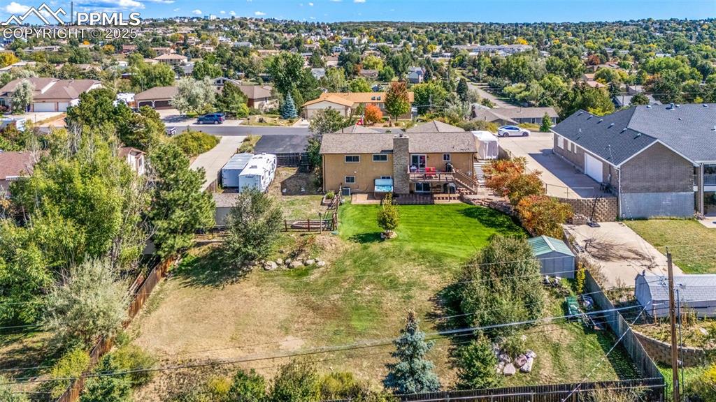 Image 44 of 49: Lots of space on this 1/2 acre lot!