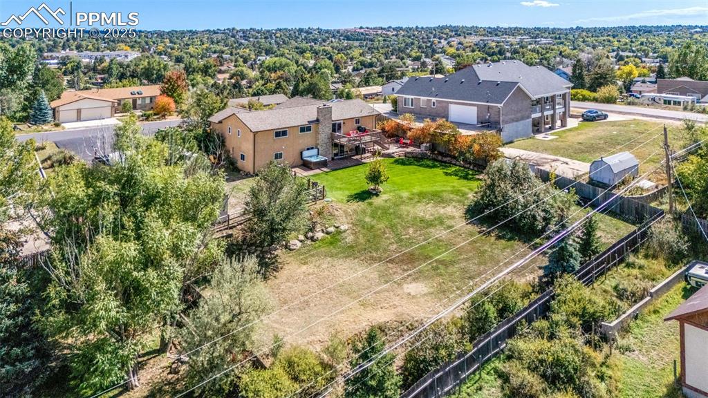 Image 45 of 49: Large lots in this subdivision and it