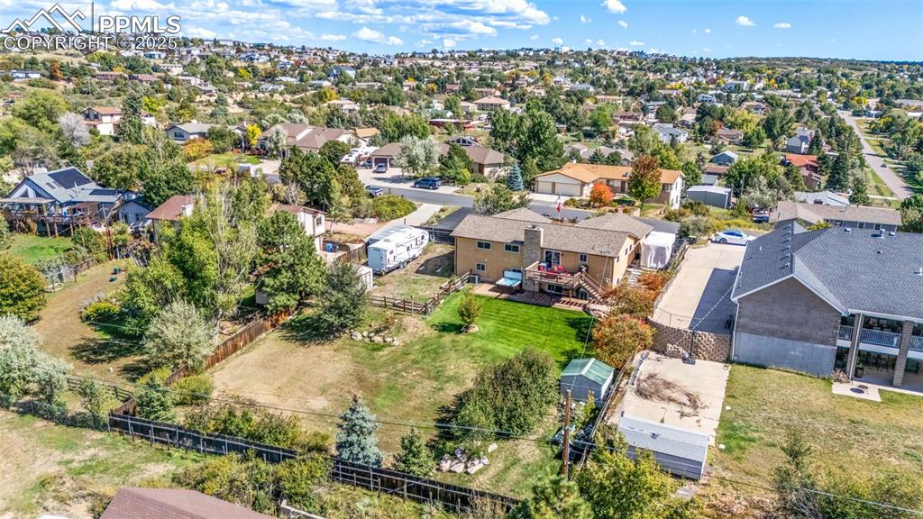 Image 46 of 49: Birds eye view looking northeast