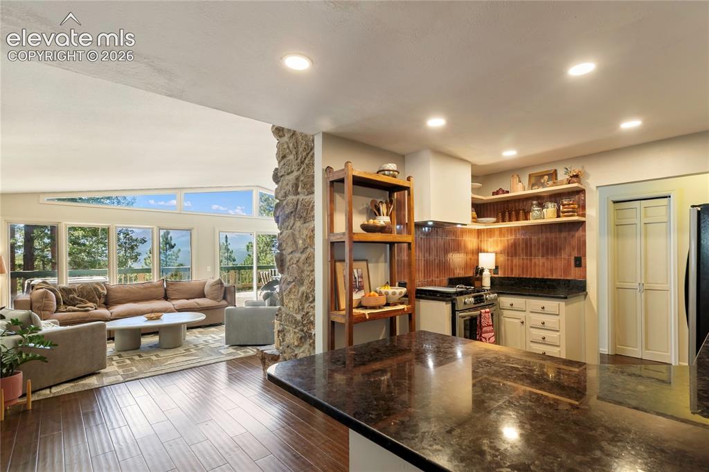 Image 12 of 38: Great flow to this kitchen!