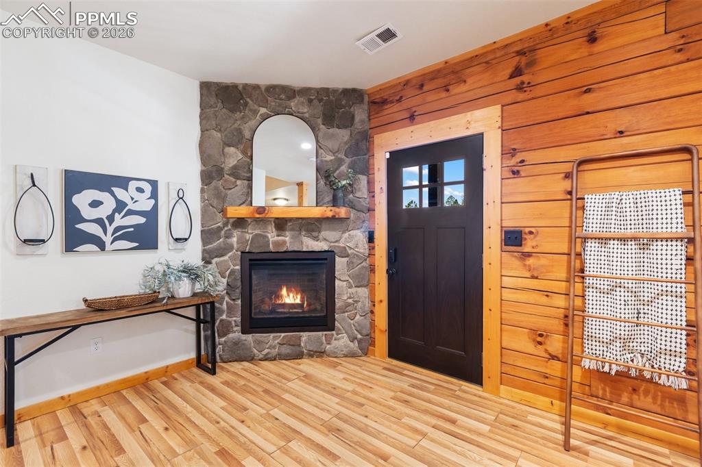 Image 17 of 50: Fireplace