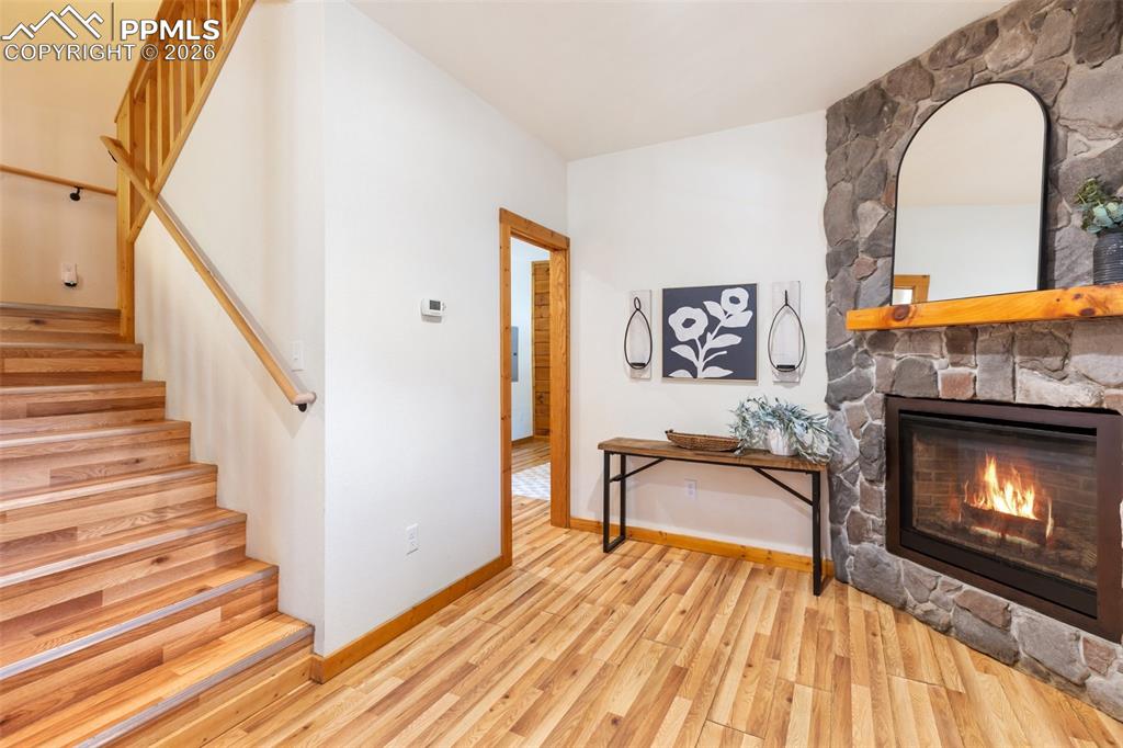 Image 28 of 50: Fireplace