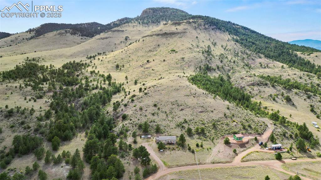Image 38 of 41: View of mountain backdrop