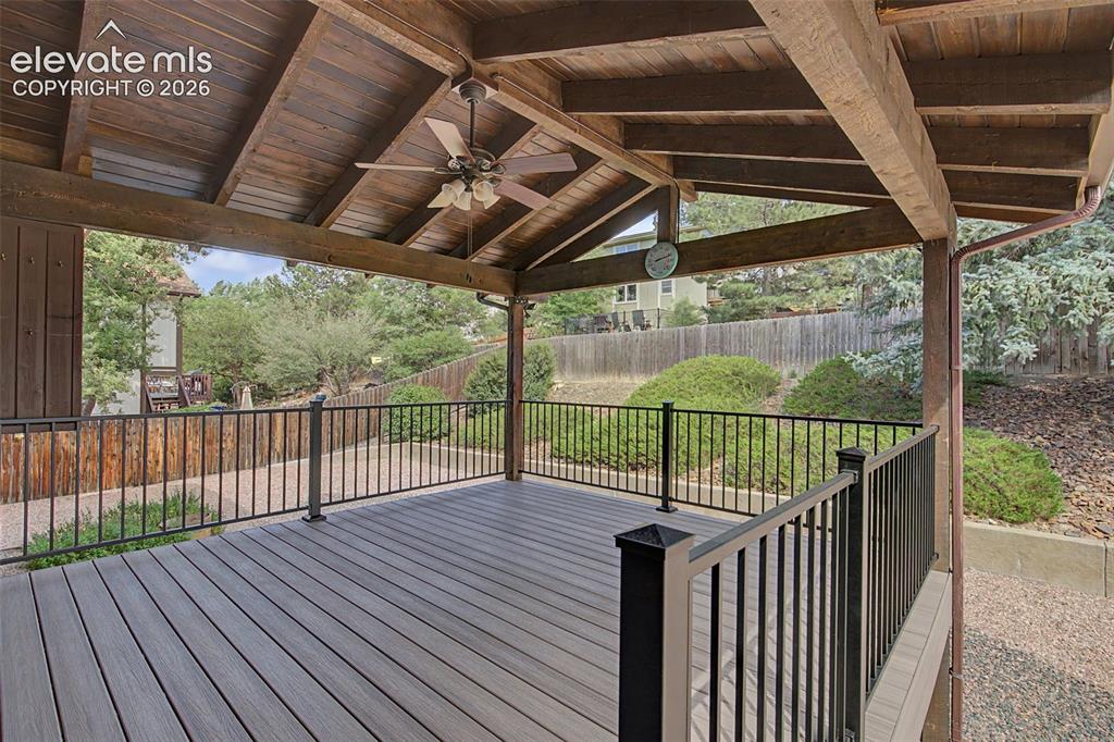 Image 3 of 46: Huge 16 x 14 "Mountain Lodge" Deck