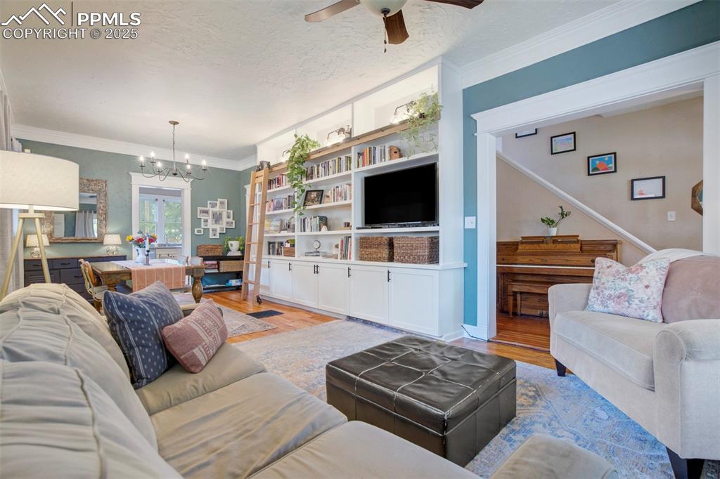 Image 6 of 37: Open Dining/Living Room Layout