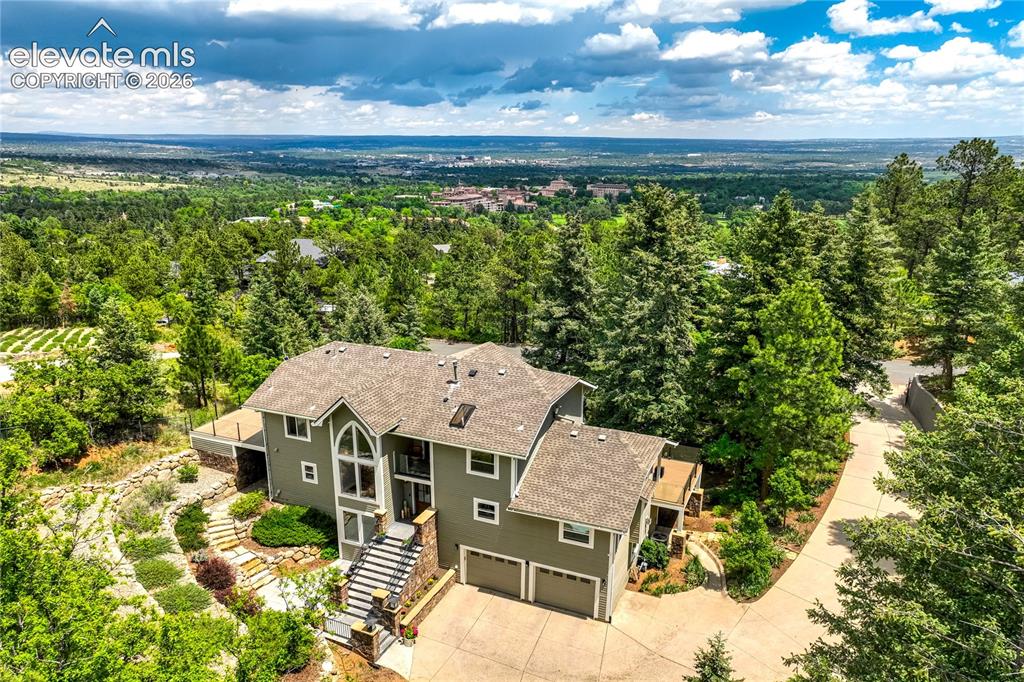 Image 1 of 50: Privately gated and tucked among the pines on over half an acre, this Cheye