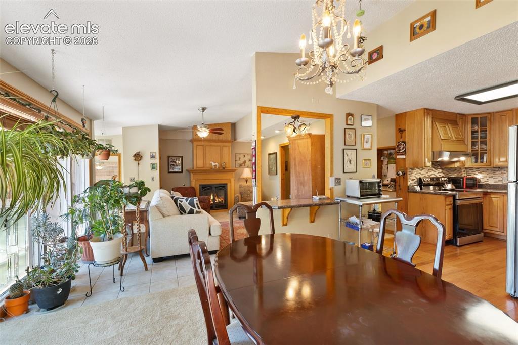 Image 9 of 31: view of Living area and kitchen