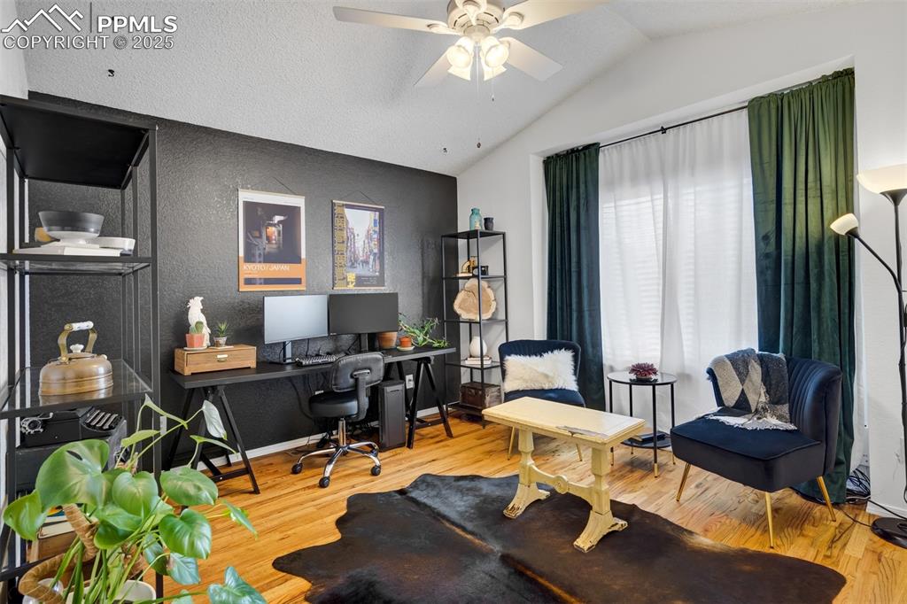 Image 21 of 48: Main Level Bedroom, Currently Serves as Office