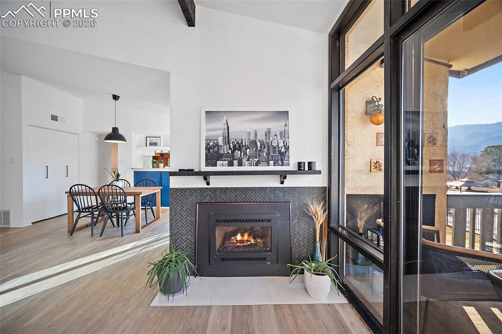 Image 10 of 43: Fireplace