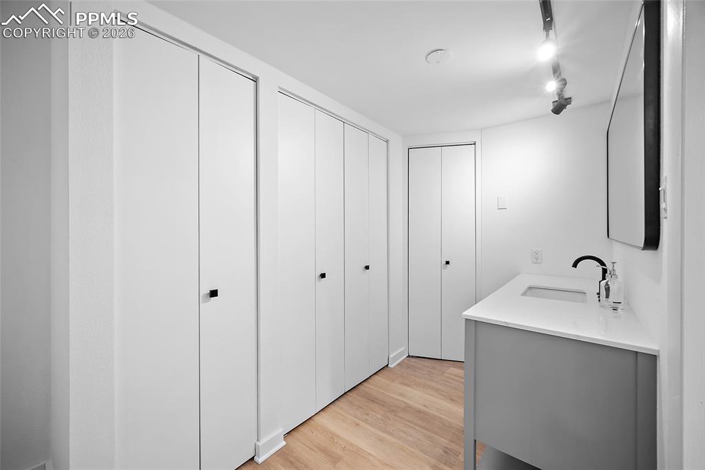 Image 33 of 43: Closet space