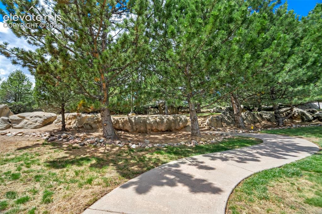 Image 42 of 50: Walking path and open space