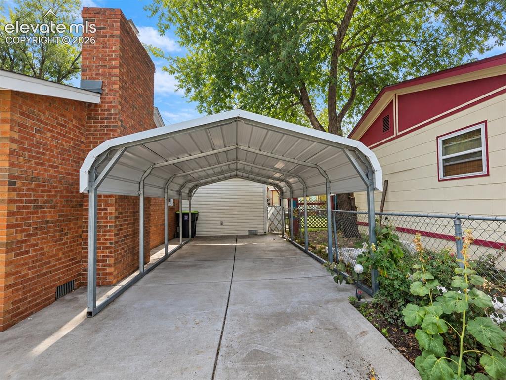 Image 46 of 48: Oversized Carport