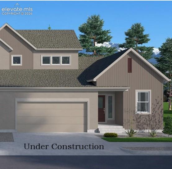 Caption: Front of Structure