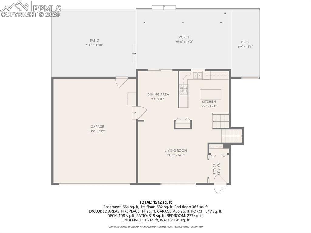 Image 40 of 42: Main Level Floor Plan