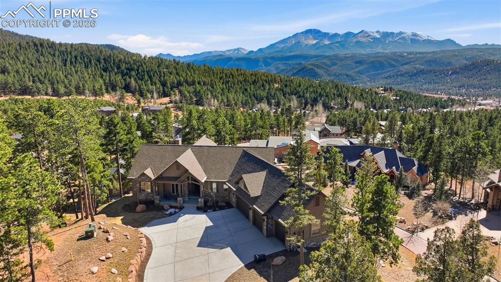 Image 3 of 49: Treed lot at the top of the hill!