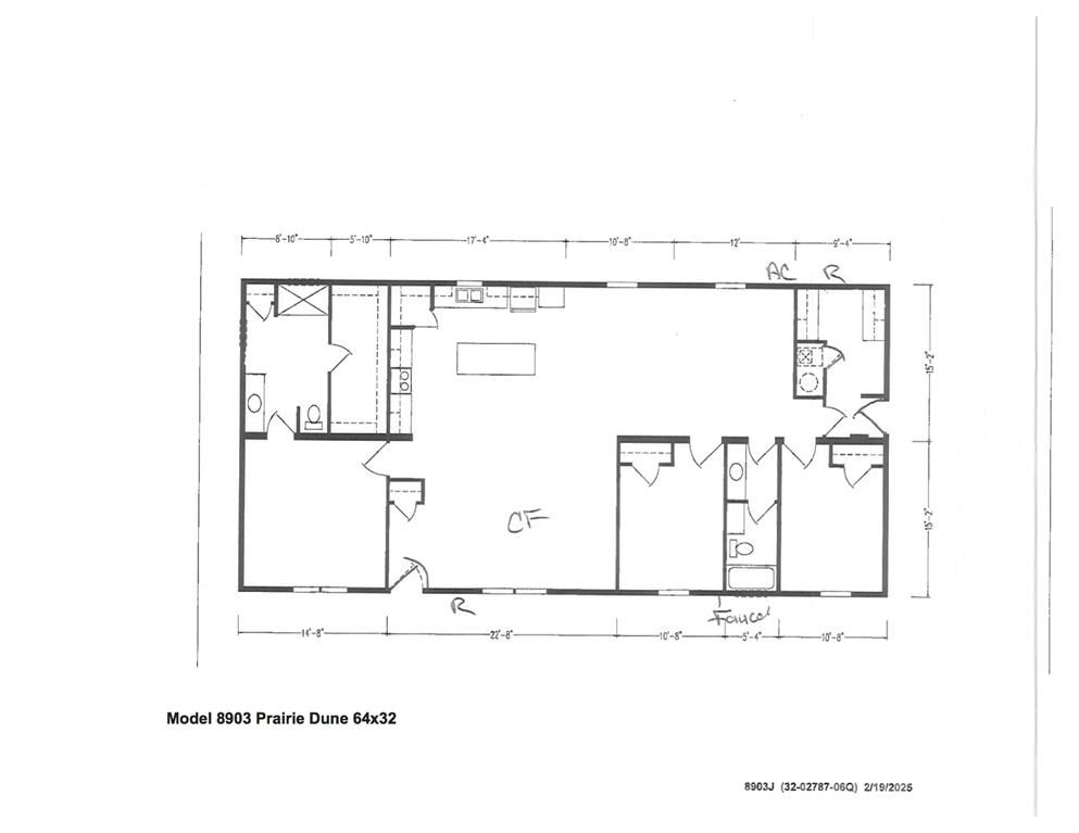Image 27 of 28: View of floor plan / room layout