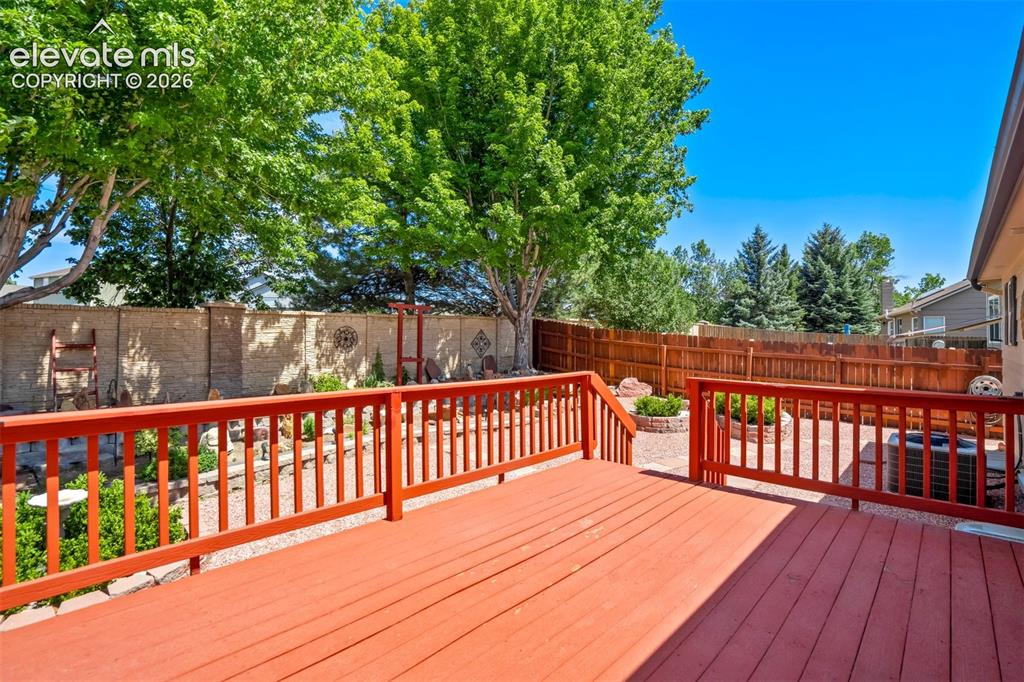 Image 37 of 41: Look at this beautiful deck