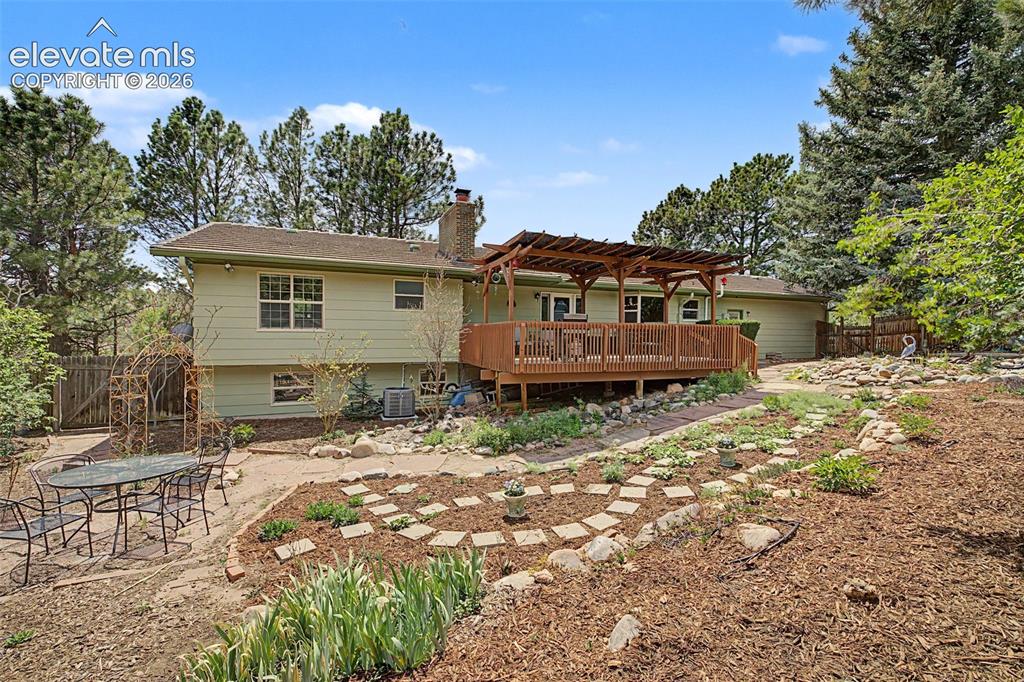 Image 33 of 43: Savor your morning coffee on the patio or deck
