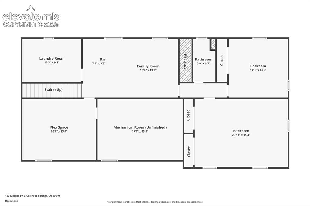 Image 43 of 43: Basement Floor Plan