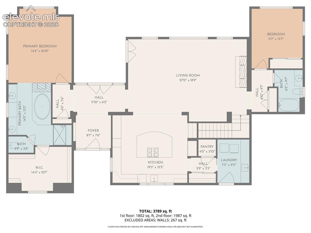 Image 48 of 49: View of floor plan / room layout, Main floor