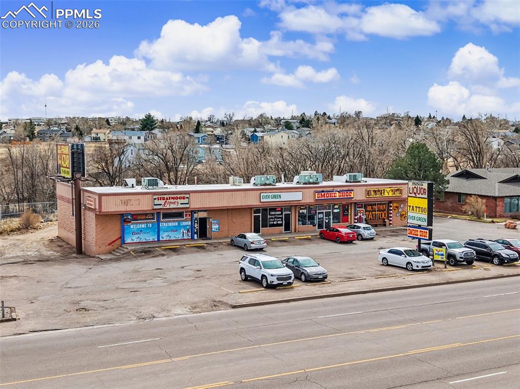 Caption: Front of Structure