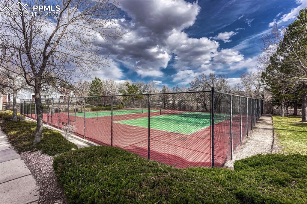 Image 27 of 28: Amenities includes tennis courts...