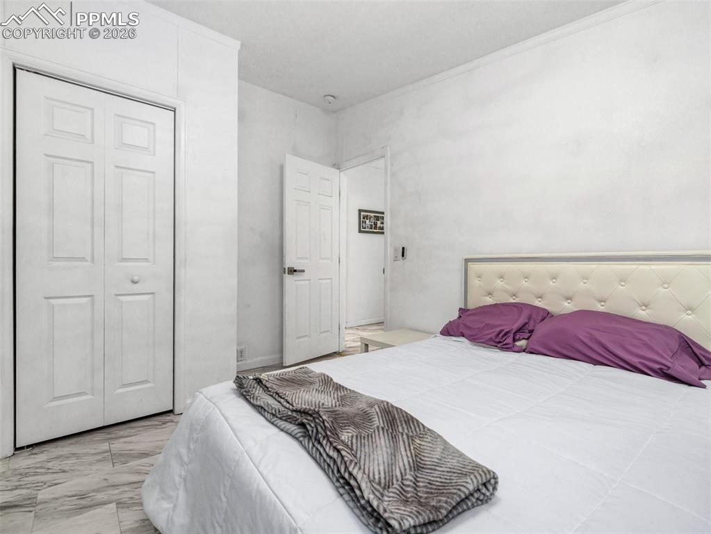 Image 25 of 29: Bedroom with a closet