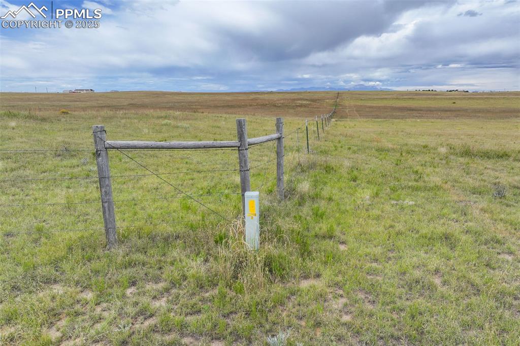 Image 11 of 17: Utility pedestal near S/E corner of property