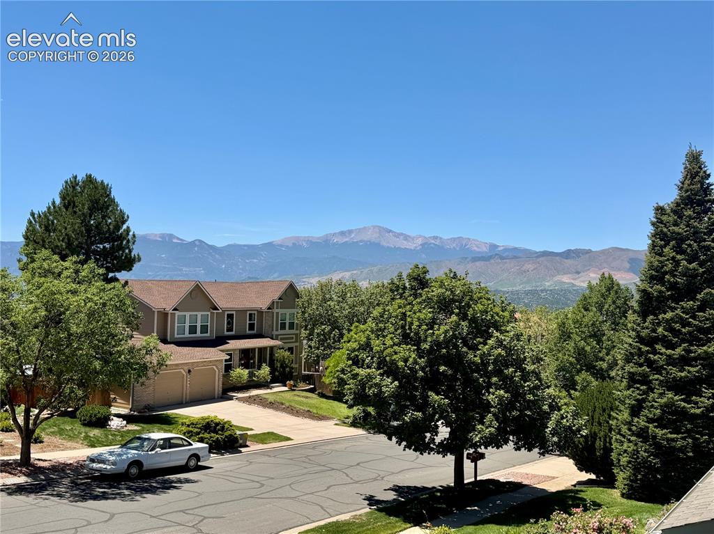 Image 5 of 49: Pikes Peak from front porch
