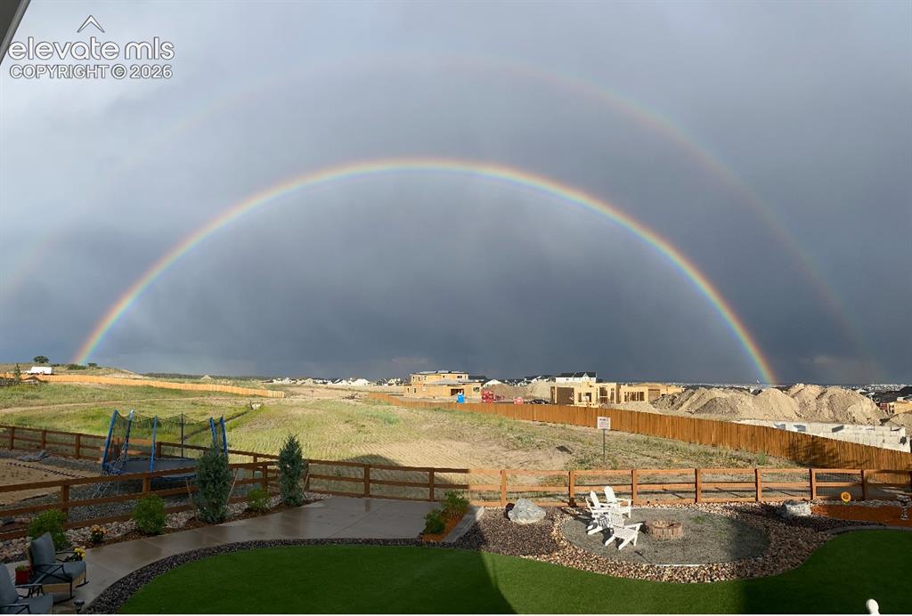 Image 34 of 46: Beautiful double rainbow..just the sign you