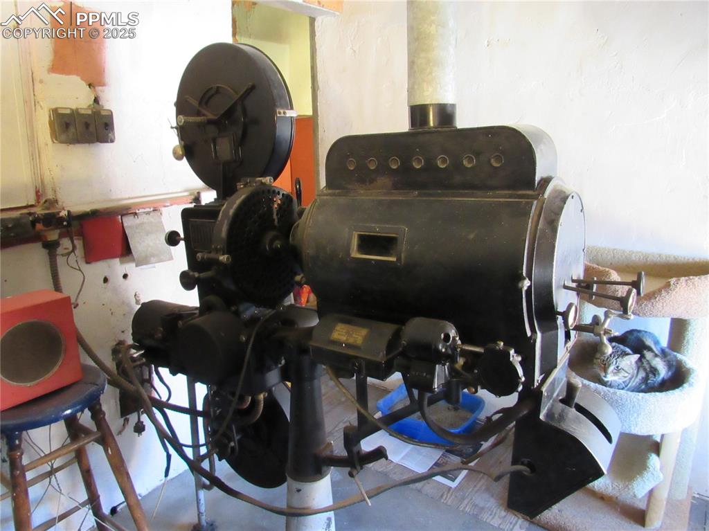 Image 12 of 17: Detailed view of a wood stove