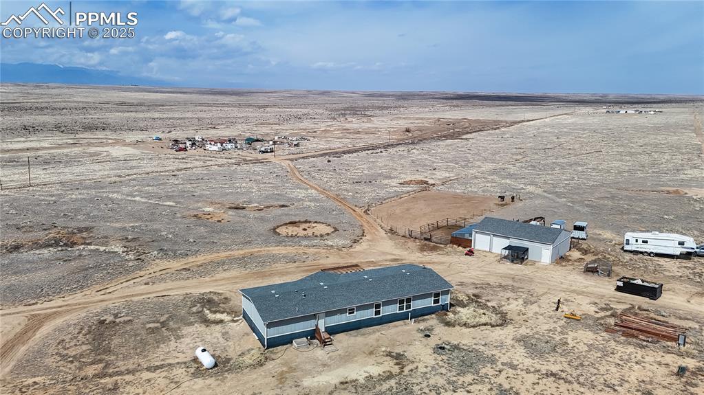 Image 40 of 40: Overview of rural landscape featuring a desert landscape