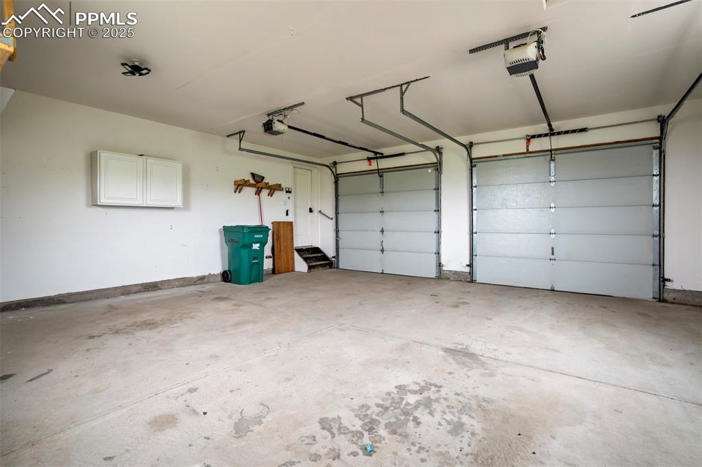 Image 28 of 43: Finished over sized garage