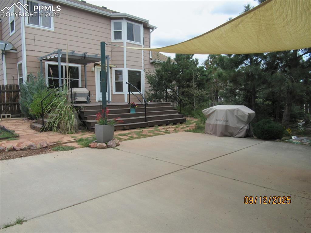 Image 32 of 50: Shade and space to entertain or retreat