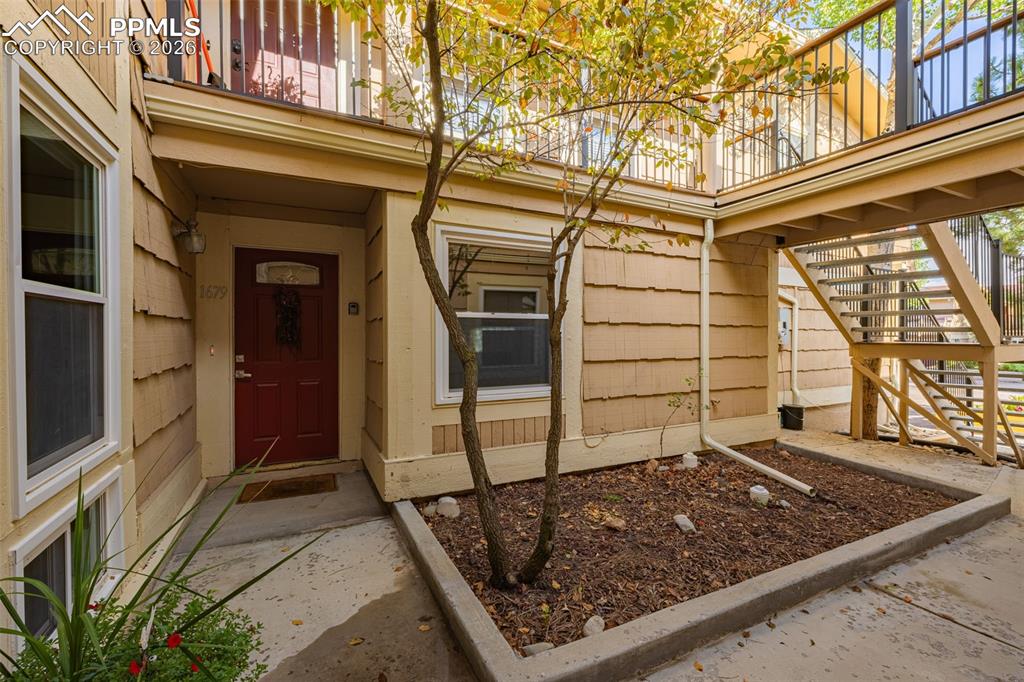 Caption: Courtyard Entrance